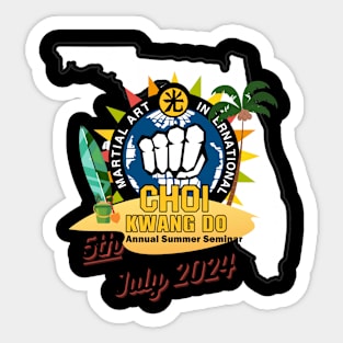 5th Annual Summer Seminar Sticker